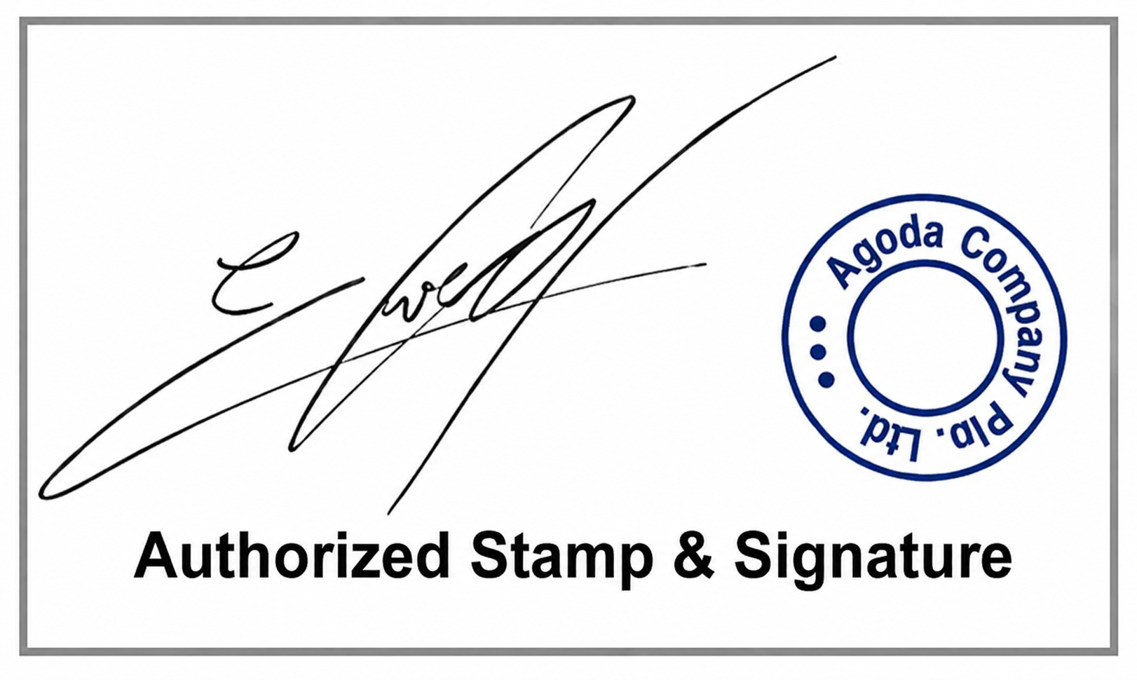 Authorized Stamp & Signature